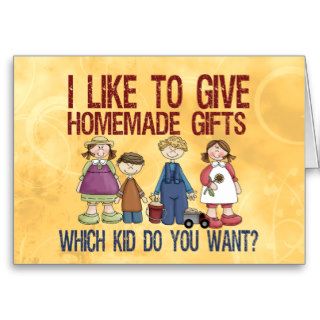 Homemade Gifts Greeting Cards