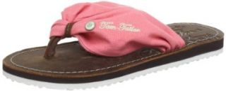 Tom Tailor Aosta thong 619990, Damen Zehentrenner, Pink (peach 155), EU 37 Schuhe & Handtaschen