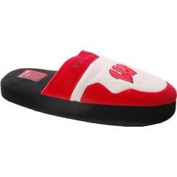 Comfy Feet Wisconsin Badgers 02 Red/White/Black Comfy Feet Men's Slippers