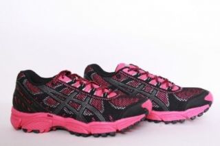 ASICS GEL TRAIL ATTACK 7 (T161N.3490) Laufschuh pink/black/silver Gr. 38 (US 7) Schuhe & Handtaschen
