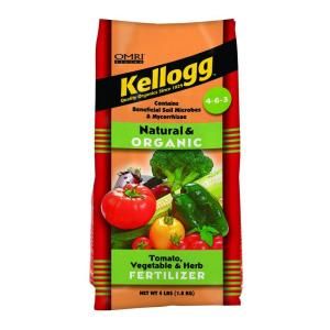 Kellogg 4 lb. Organic Tomato and Vegetable Fertilizer 3000