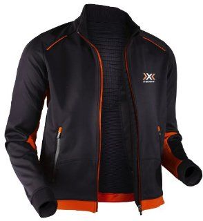 X Bionic O20447 Running Sphere Wind Winter Jacke black/orange, GrößeXL Sport & Freizeit