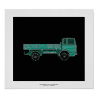 Haulers movers transport vintage toy truck photo print