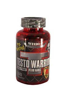 Weider Testo Warrior 150 Kapseln, 1er Pack (1 x 175 g) Lebensmittel & Getränke