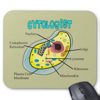Cytologist Human Cell Drawing Gifts Mousepad