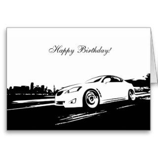Is350 Rolling Shot Birthday Card