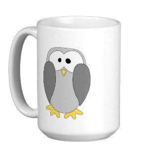 Cute Penguin Cartoon. Mugs