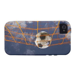 Soccer Ball Going Into Goal Net iPhone 4/4S Cases