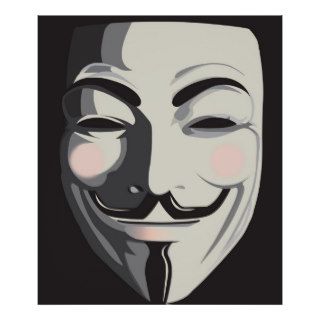 Guy Fawkes Mask Poster