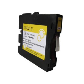 BasAcc Yellow Ink Cartridge Compatible with Canon CLI 251XLY (Pack of 2) BasAcc Inkjet Cartridges