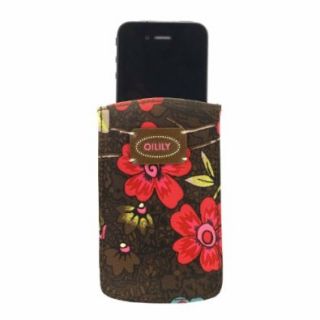 Oilily Paisley Flower Smartphone Holder   Brown Schuhe & Handtaschen