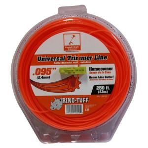 Rino Tuff Universal 0.095 in. x 250 ft. Trimmer Line 16219A