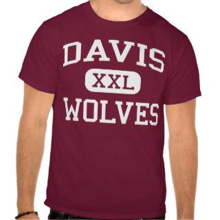 Davis   Wolves   High School   Davis Oklahoma T Shirts