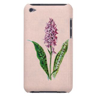 Vintage 1902 Spotted Orchid Flower Pink Orchids Barely There iPod Covers