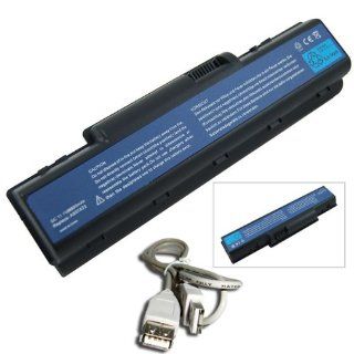 Acer Aspire 4220 4310 4310G 4315 4320 Laptop Battery Replacement for AS07A41 AS07A31 AS07A32 [8800mAh/12 Cell] W/ USB2.0 Extend Cable Computers & Accessories
