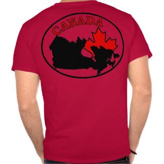 Canada Design Red T shirt