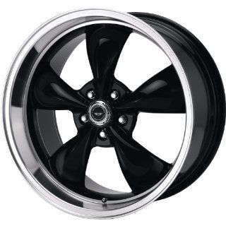 American Racing Torq Thrust M 17x7 Black Wheel / Rim 5x4.5 with a 0mm Offset and a 72.60 Hub Bore. Partnumber AR105M7765B Automotive