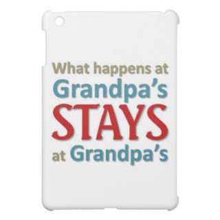 What happens at Grandpa's iPad Mini Cases
