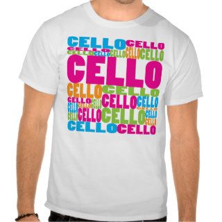 Colorful Cello Shirts