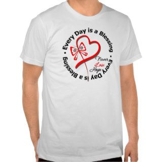 Every Day is a Blessing   Hope Blood Cancer T Shirts