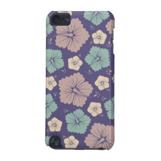 Purple Green and Lavender Tropical Floral