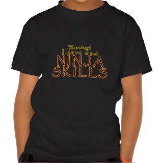 Funny Ninja Joke Kid's T Shirts & Hoodies