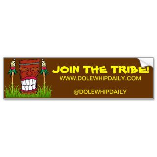 Dole Whip Daily Bumper Sticker