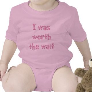 Funny baby t shirt, cute pink unique baby