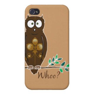 Whoo? Owl iPhone 4/4S Cases