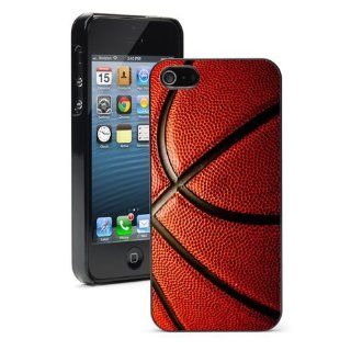 Apple iPhone 5 5S Black 5B378 Hard Back Case Cover Color Basketball Closeup Cell Phones & Accessories