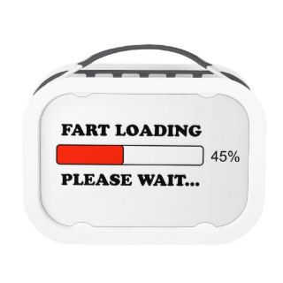 fart loading lunch boxes