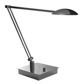 Mondoluz 'La Cirque' 1 light Chromium Double Arm Table Lamp Mondoluz Table Lamps