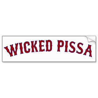 Wicked Pissa Bumper Sticker