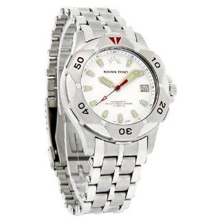 Roven Dino Matrix Mens Wht Auto Quartz Watch 8012MSS65 Watches