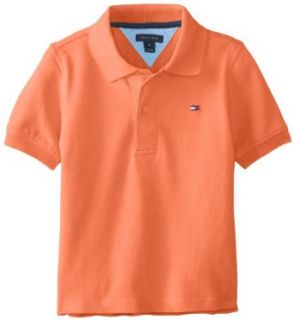 Tommy Hilfiger Boys 2 7 Ivy Polo Shirt, Dusky Coral, 02 Regular Clothing