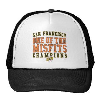 SF Baseball 'One of the Misfits' 2010 Champions Hats