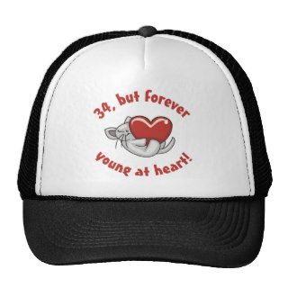 Cute 34th Birthday Gifts Trucker Hats