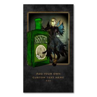 Absinthe Faerie Social Profile Cards Business Cards