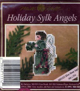 MILL HILL HOLIDAY SYLK ANGELS SILVER MOON ANGEL
