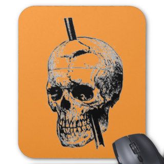 Driving A Long Nail Through The Skull Of A Corpse Mousepads