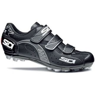 Sidi Bullet 2 Mega Mesh Mountain Bike Shoes (Black) (45.5) Footwear Shoes