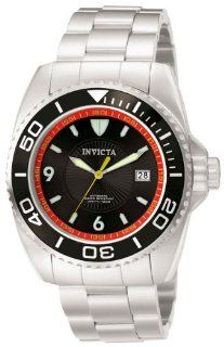 INVICTA MEN'S PRO DIVER ALL STAINLESS W/BLACK DIAL   6053 Watches