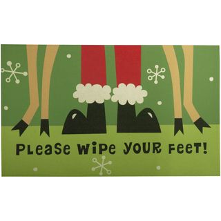 Outdoor Wipe Your Reindeer Feet Doormat Door Mats