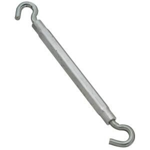 National Hardware 3/8 in. x 16 in. Zinc Plated Hook/Hook Turnbuckle 2174BC 3/8X16 TBKL H/H