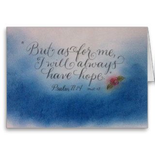 "Always Have Hope" 5x7 Card