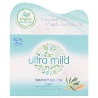 Babi Mild Ultra Mild Natural Organic Nourishing Moisturizer Cream 50g 
