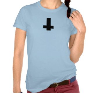 Plain inverted cross tshirts