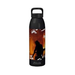 Circle Of Flames Water Bottle