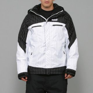 Marker Men's 'Empire Shell' Black/ White Ski Jacket Marker Ski Jackets