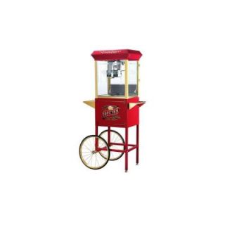 Great Northern Princeton Full Popcorn Popper Machine and Cart 6030